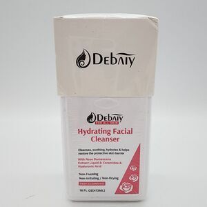 Debaiy Hydrating Facial Cleanser Rose Hyaluronic Acid Ceramides Non-Foaming 16oz